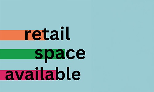 Retail space available