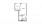 1.2 - 1 bedroom floorplan layout with 1 bath and 677 square feet.